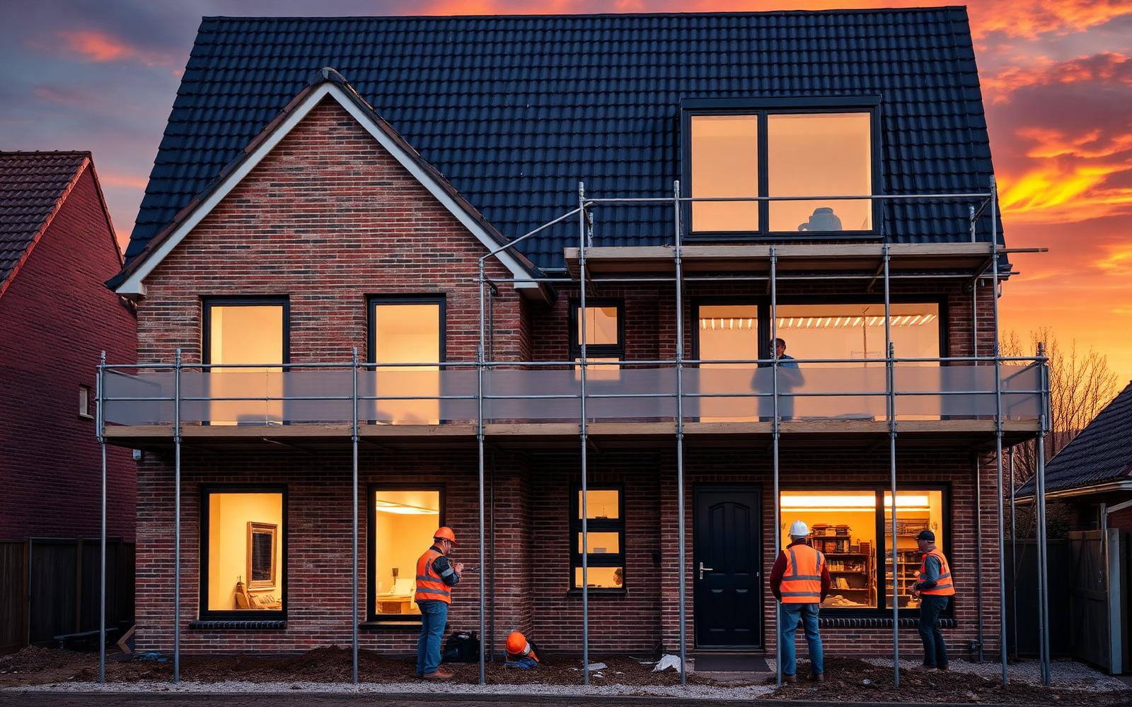 Nieuwbouw woning door VDB Totaalbouw